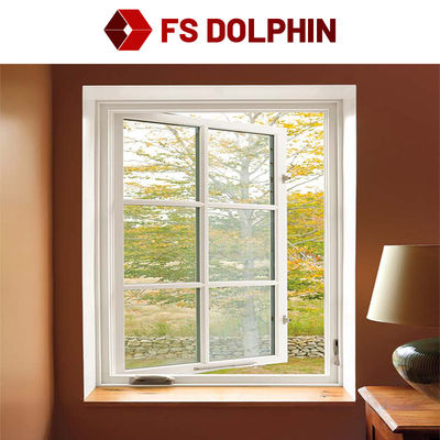 Double Glazed Aluminium Frame Casement Window Insect Control EPDM Sealing