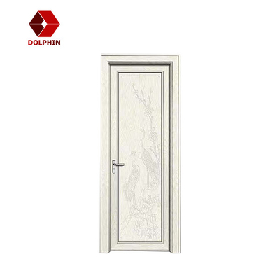 Toilet Bathroom Kitchen Customized Design Aluminum Swing Casement Tempered Glass Door For Sale
