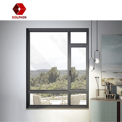 Swing / Push Out Aluminium Casement Window For Home Bedroom Kitchen