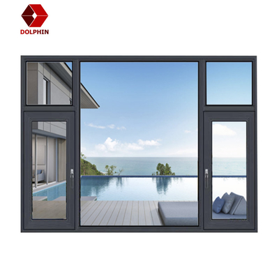 Classic design White Casement Window Aluminum Glass Window Home Casement Window