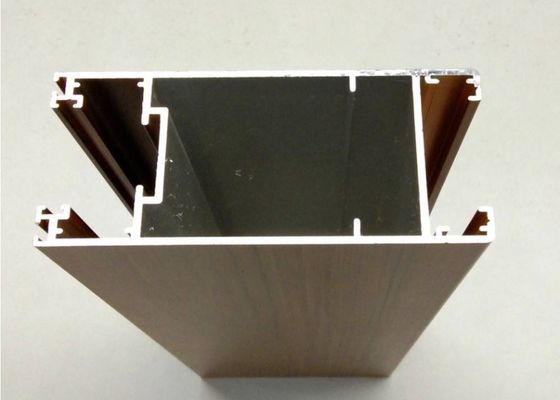 Silver 6063 T5 Anodized Aluminium Kitchen Profile For Cabinet Door