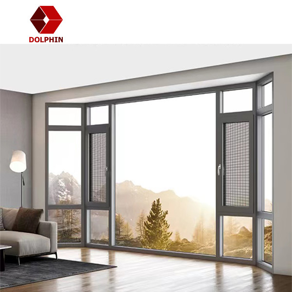 Most Popular China Factory Price Aluminium Alloy Glass Casement Window Aluminum Storm Windows